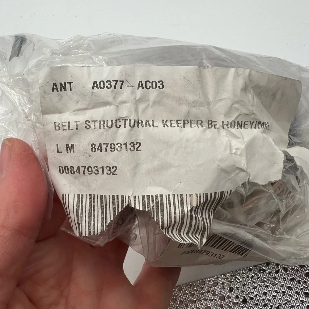 NWT Anthropologie Keeper Be Honey Leather‎ Belt- Medium
